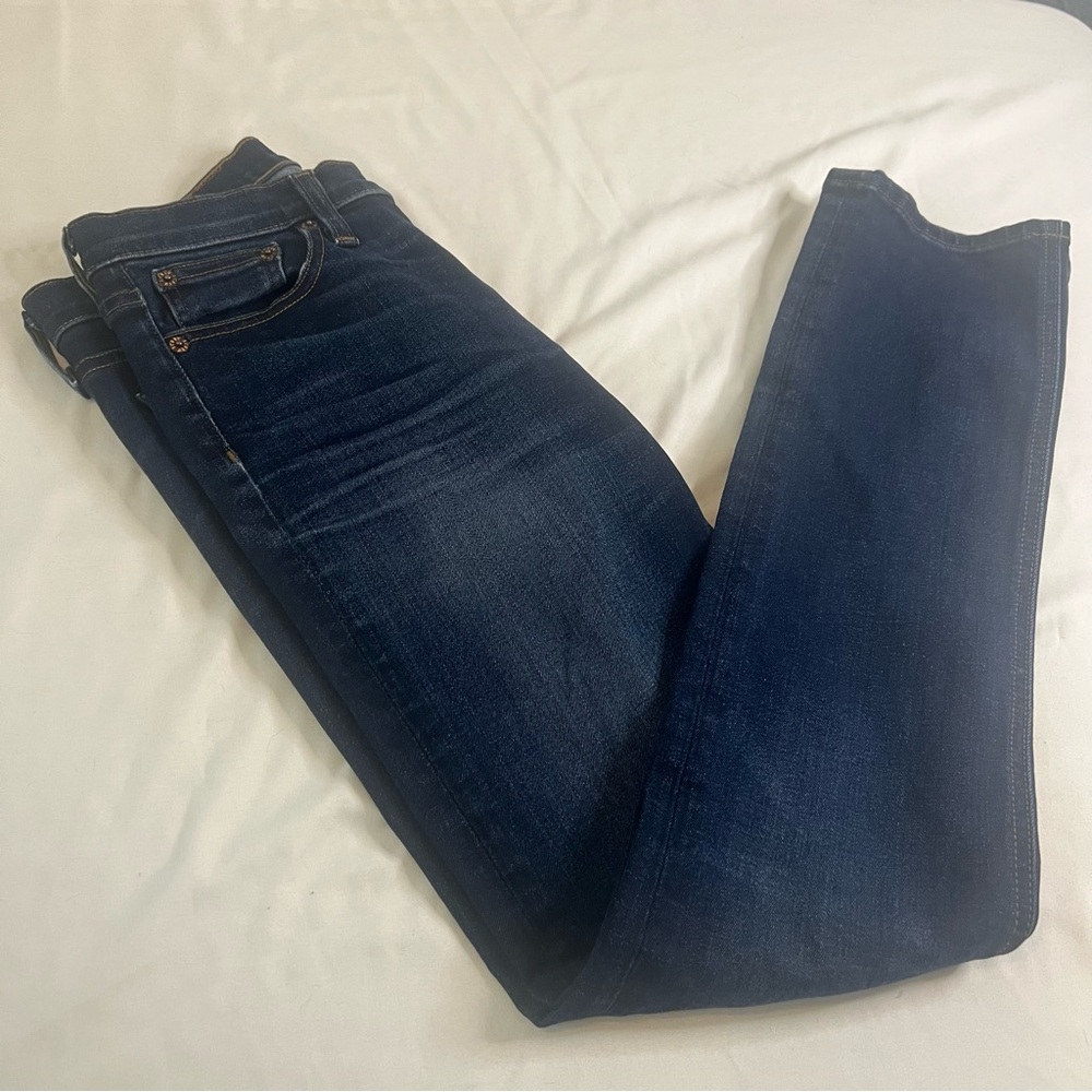 J.‎ Crew Women's Deep Indigo Skinny Jeans